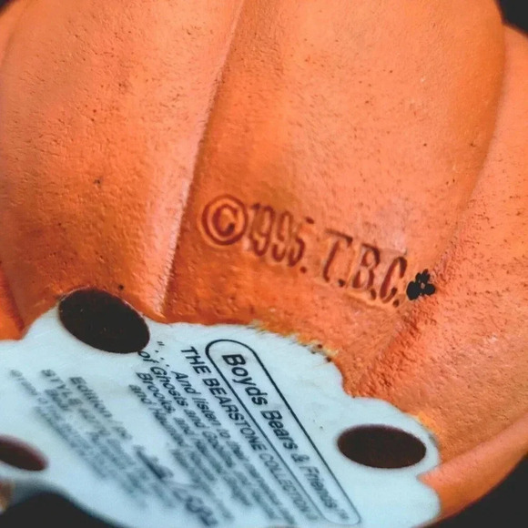 Boyds Bears & Friends Witch PUMPKIN MAGIC Halloween Candle Holder - Picture 10 of 11